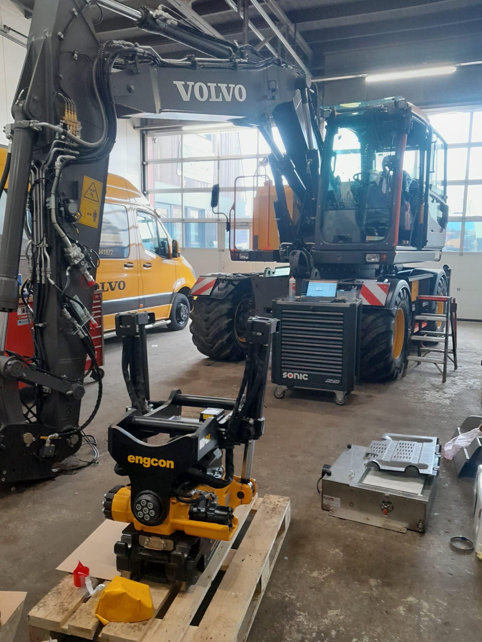 Engcon kraan